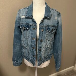 Black Label Jean Jacket, L